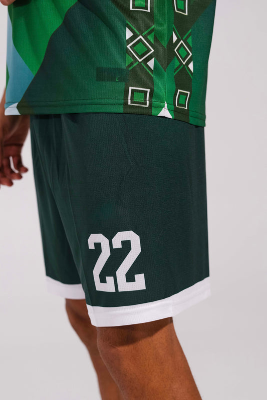 Trikot gestalten als Set mit Shorts – individuelle Sportkleidung