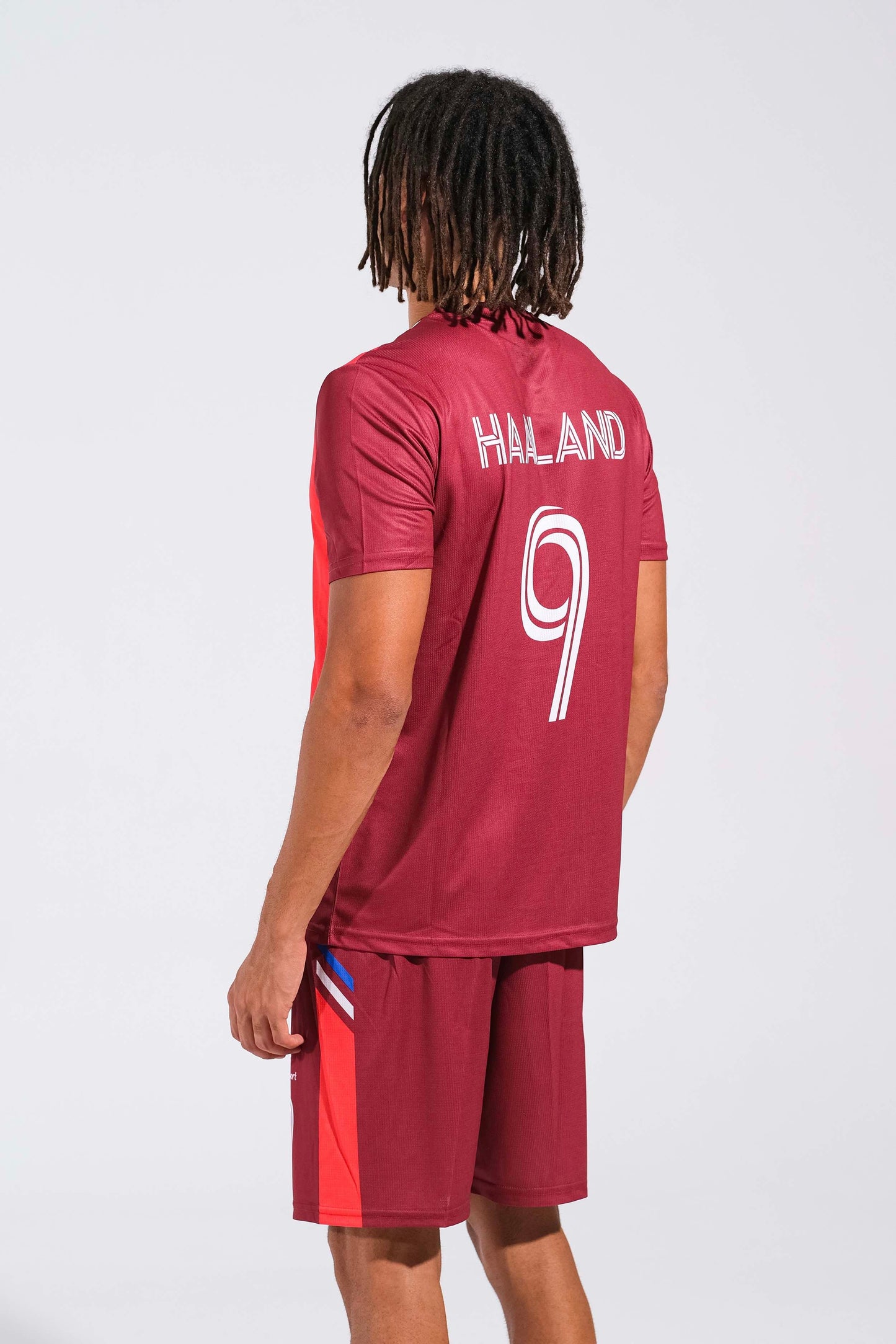 Fußball Trikot gestalten mit Rückennummer – Rot