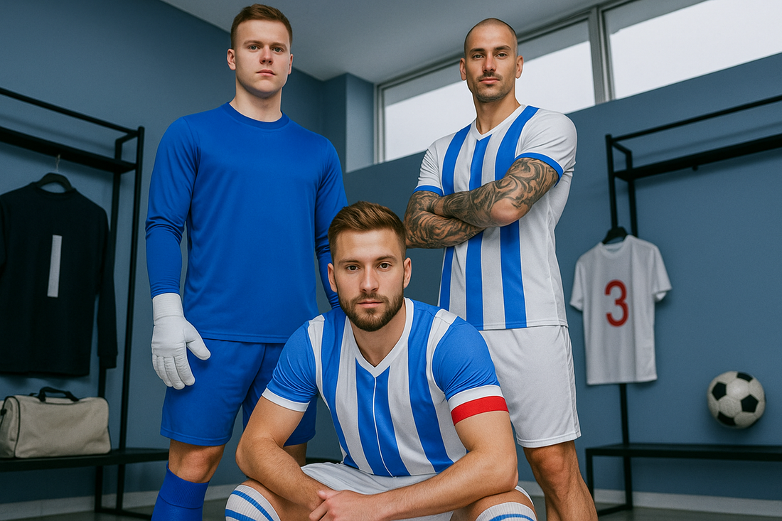 Retro Fußballtrikot gestalten – Vintage-Look im 80er & 90er Design individuell für Vereine und Freizeitteams